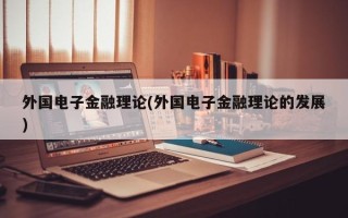 外国电子金融理论(外国电子金融理论的发展)