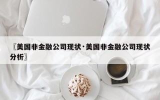 〖美国非金融公司现状·美国非金融公司现状分析〗