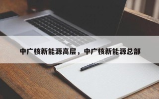 中广核新能源高层，中广核新能源总部